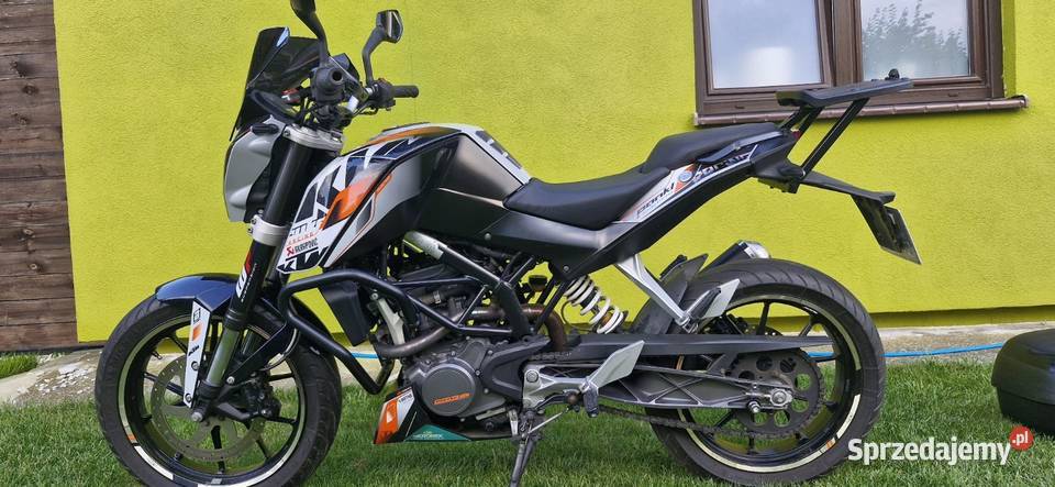 KTM Duke prawko B 125cm3 KTM kujawsko-pomorskie Rynarzewo