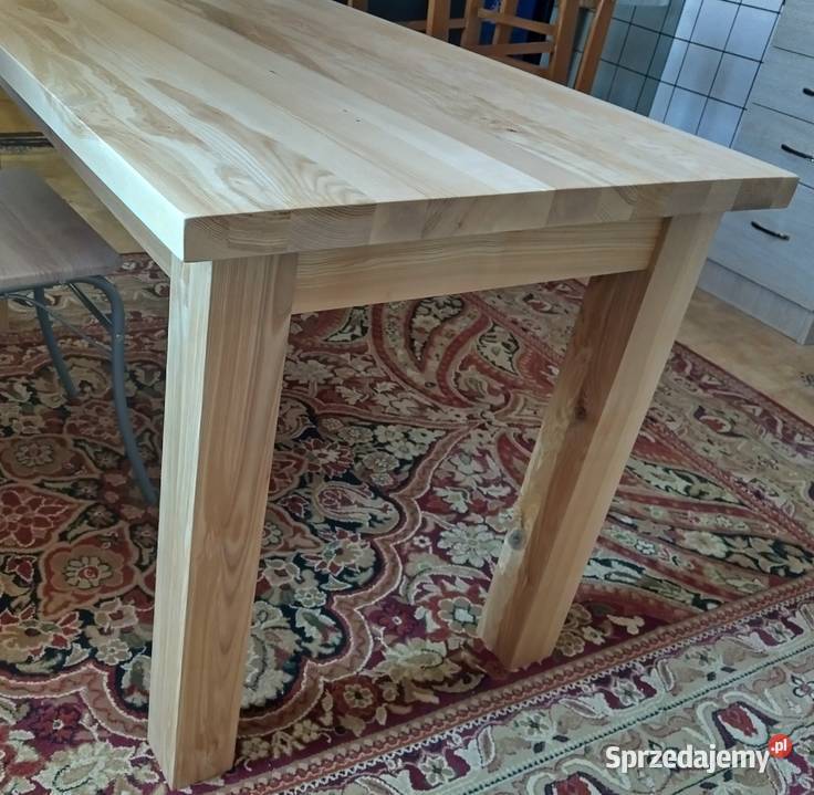 Stylowy Stół jesionowy 100 drewno Balin sprzedam