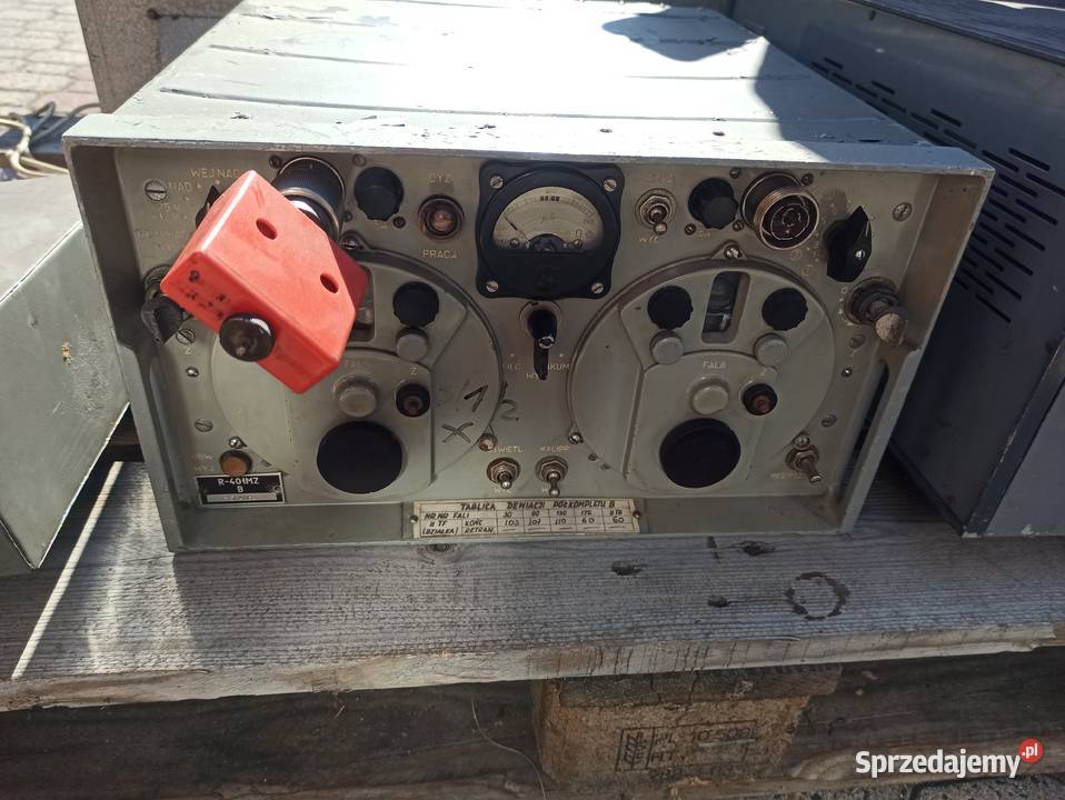 Panel radiolinii radiostacji R401MZ B Militaria Skierniewice