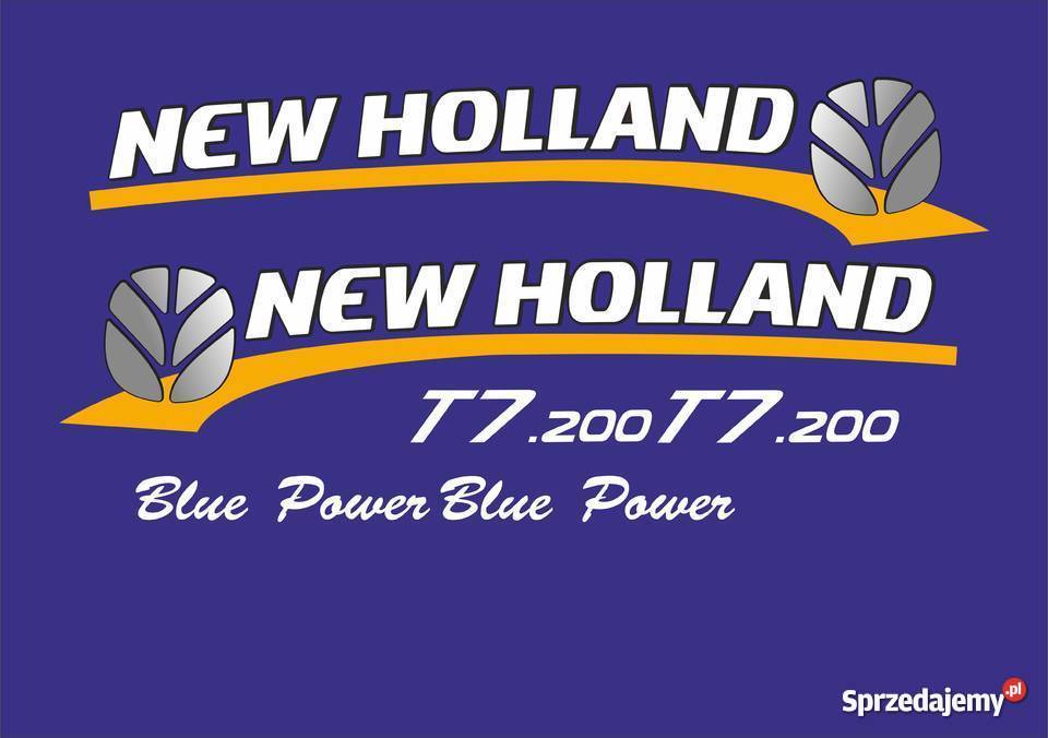 naklejki holland t7200 Pozostałe Jeżewo