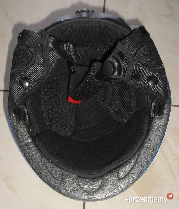 Niebieski rowerowy kask na rower rolki wrotki Kaski i odzież Kraków sprzedam