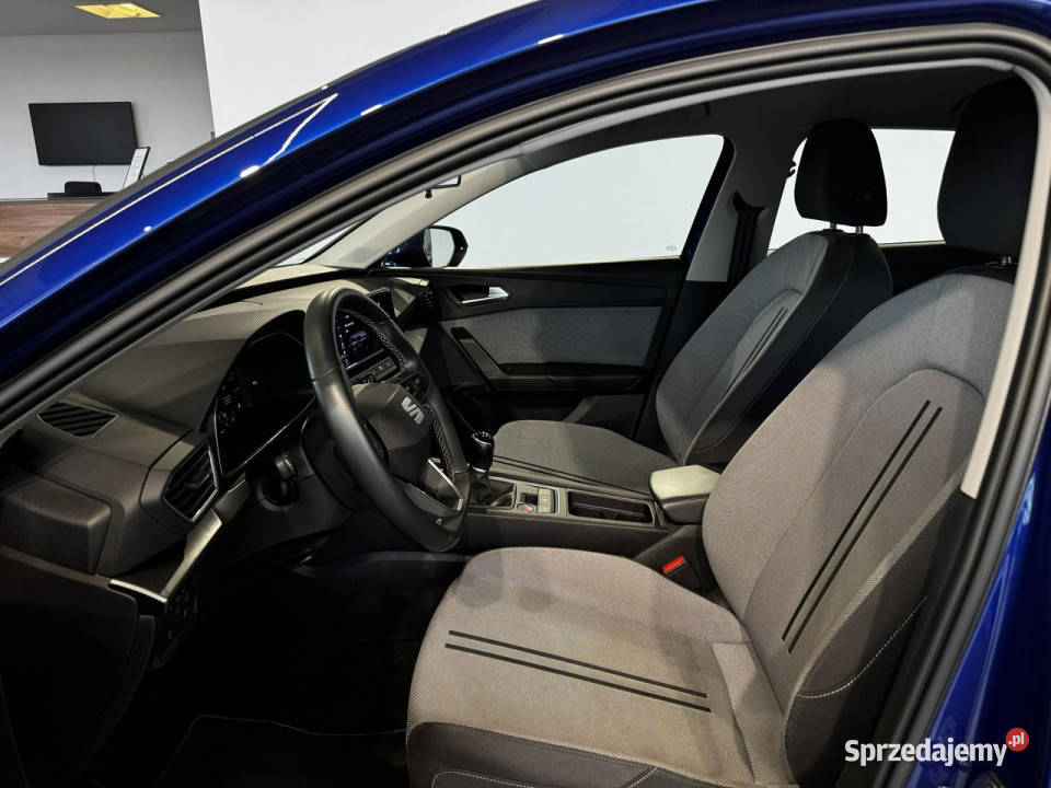 Seat Leon Style 15TSI 130 M6 2021 r salon fa VAT Myślenice sprzedam