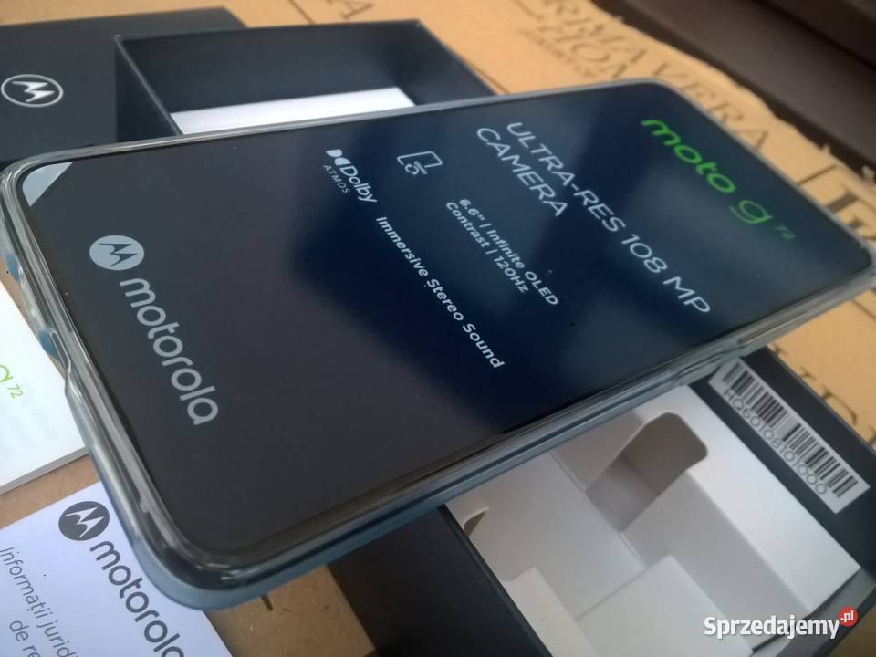Nowa MOTO G72 Gw2L 8x22GH 66OLED MldColors 120Hz Łaskarzew