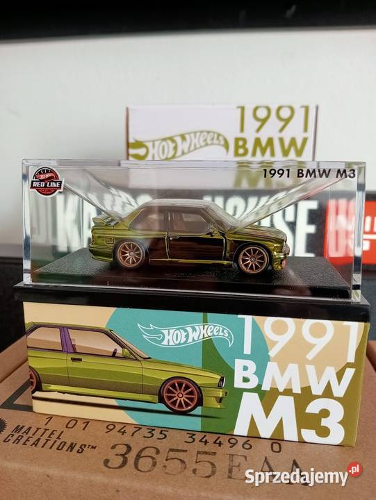 Hot Wheels RLC 1991 BMW M3 śląskie Jaworzno