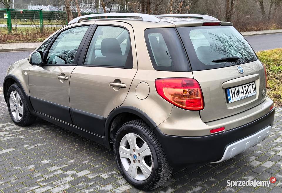 Fiat Sedici 16 AWD 4x4 2007 Salon Polska 2 wspomaganie kierownicy Warszawa