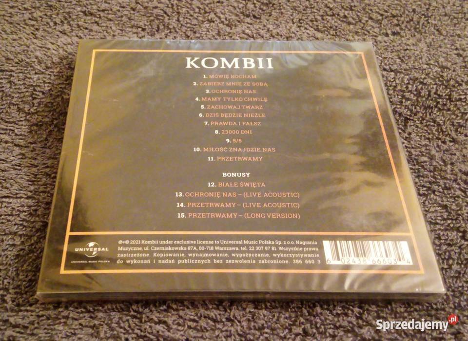 KOMBII zestaw dwóch nowych płyt CD pop sprzedam