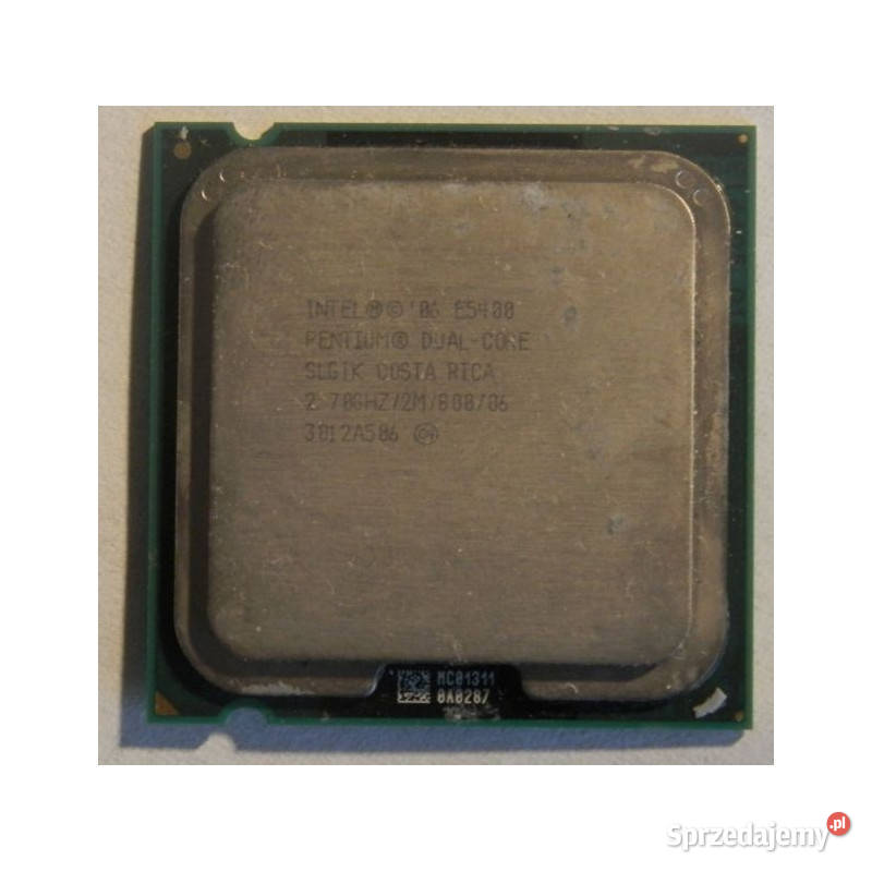 Procesor Intel Pentium Dual Core E5300 2x26 Ghz Poznań