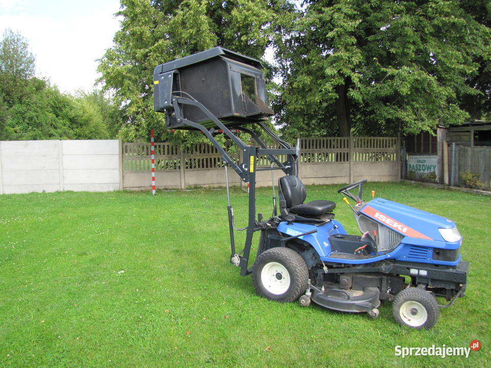 Traktor kosiarka Iseki SXG 19 górny wysyp mazowieckie