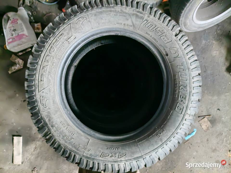 Opony terenowe 21565 R16 Lubin sprzedam