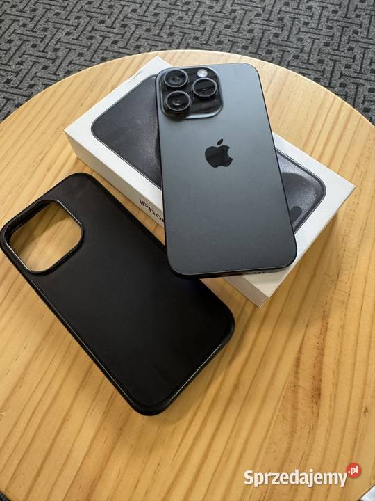iPhone 15 Pro Stan idealny 92 baterii Komplet sprzedam