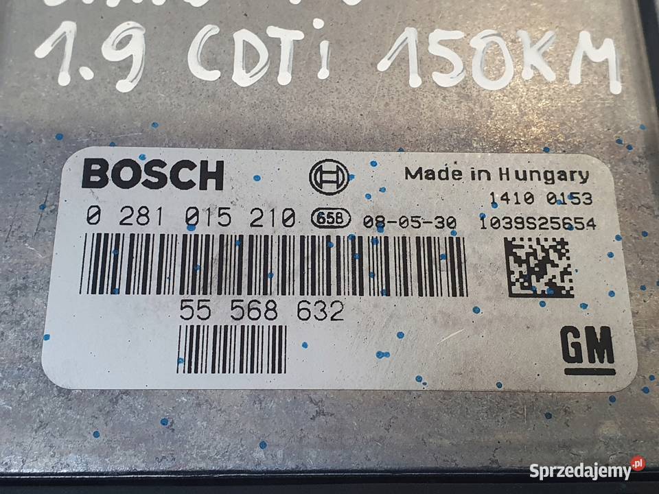 STEROWNIK SILNIKA Saab 95 95 19 TiD komputer ECU Chełm
