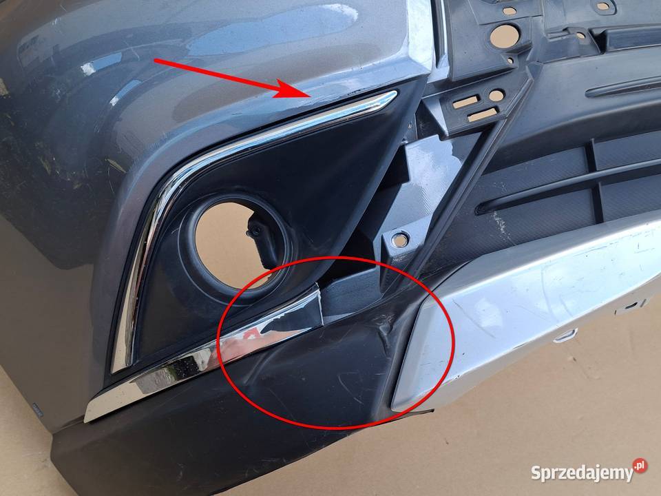 MITSUBISHI OUTLANDER II LIFT ZDERZAK PRZÓD Zderzaki Bieleń