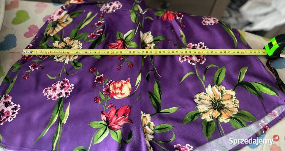 Szorty w kwiaty śląskie