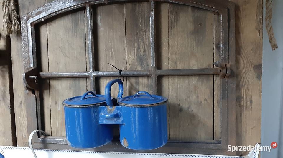Stare naczynie emaliowaneBlizniak śląskie Sosnowiec