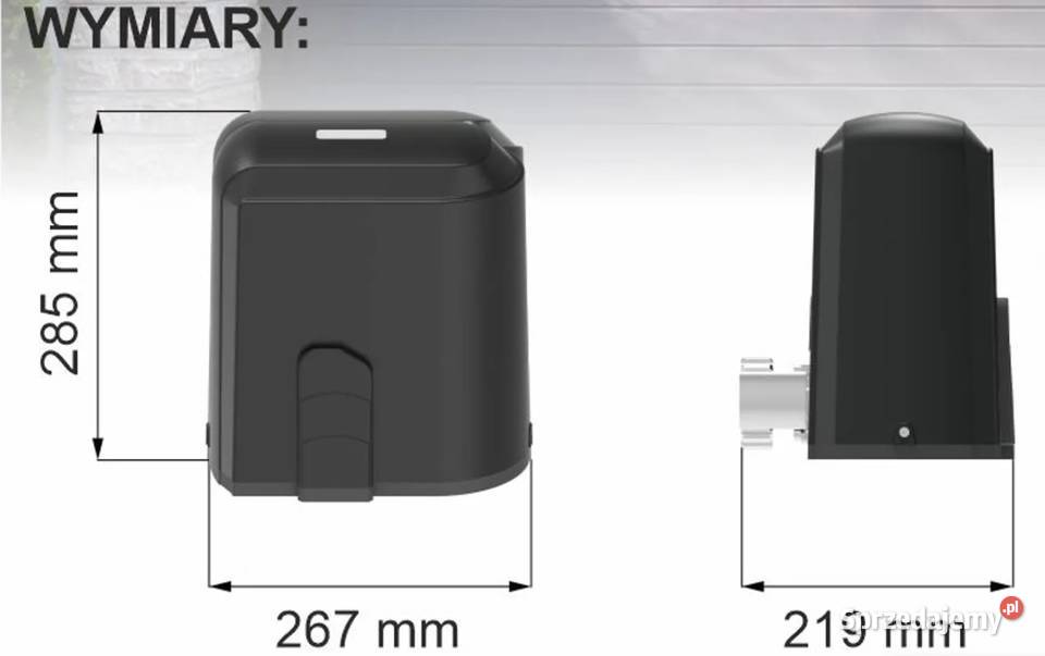 GateOn P623 230V napęd do bram przesuwnych o Wiskitki