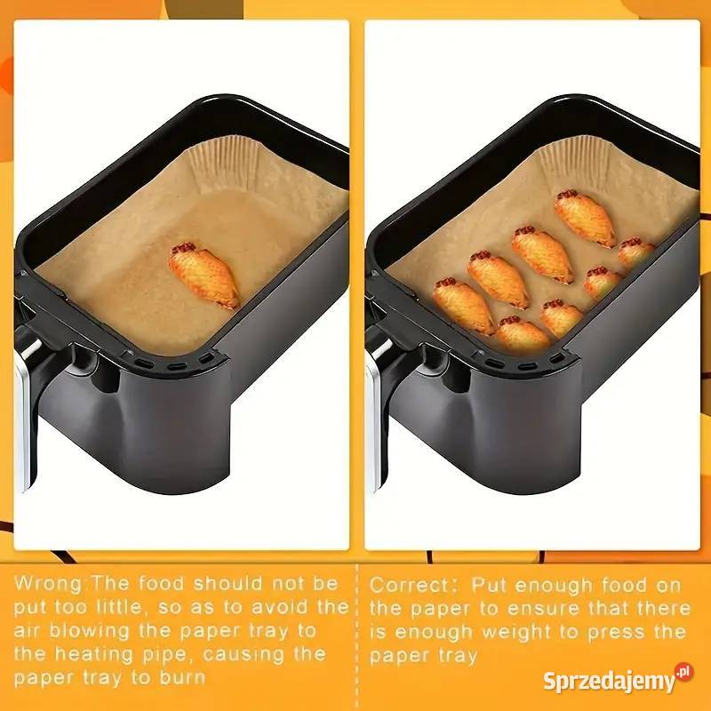 Tacki Pergaminowe do Frytownicy Beztłuszczowej mazowieckie Płock