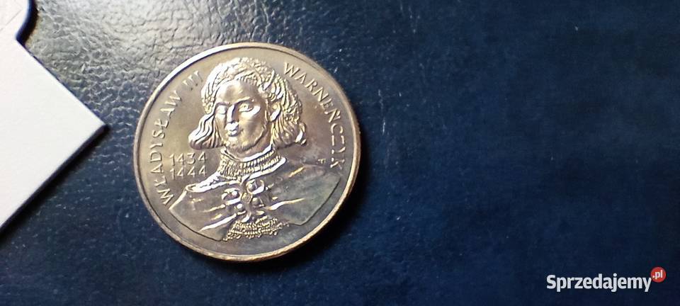 Stare monety 10 000 Warneńczyk 1992 Polska podkarpackie Lesko