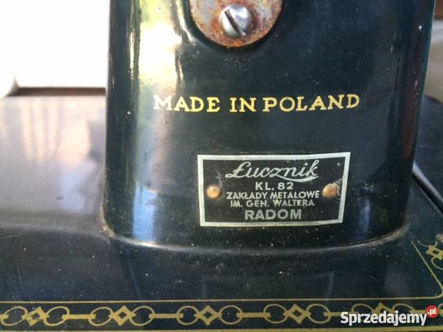 Maszyny do szycia ŁUCZNIK KL 82 i ŁUCZNIK 413 Meble