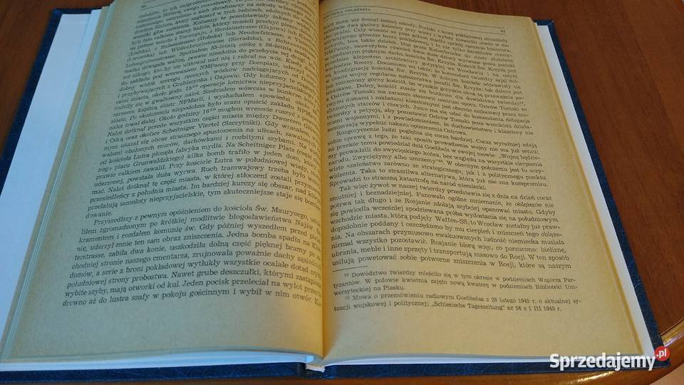 Kronika dni oblężenia Wrocław 22 I 6 V 1945 Paul Gdańsk sprzedam