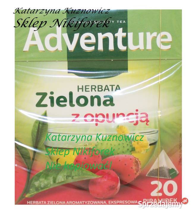 Herbata zielona Adventure opuncja figowa mango Stare Miasto sprzedam