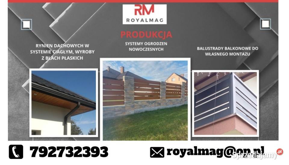 Ogrodzenia nowoczesne Dębica