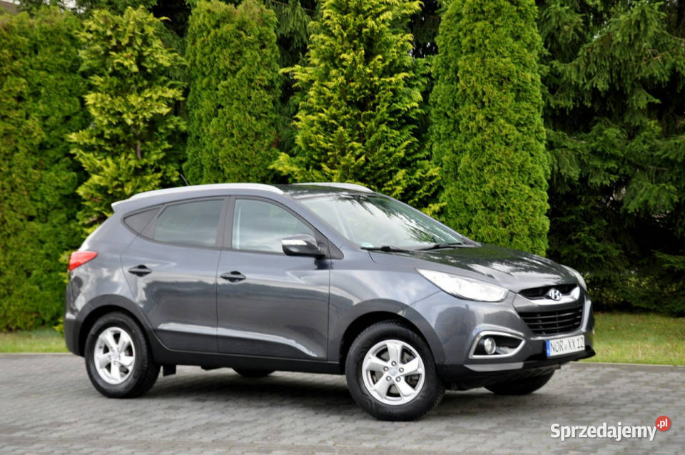 Hyundai ix35 20i163SkóryKlimatronikKeyless GiI szary Ostrów Mazowiecka