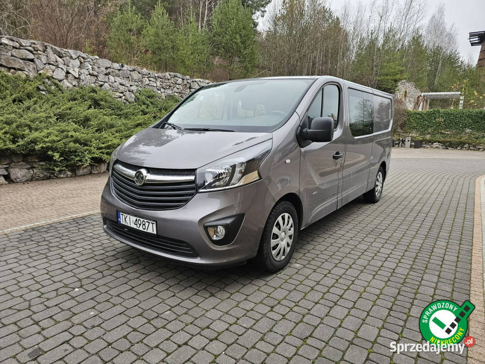 Opel Vivaro 16 CDTi 140 Klima 6 osób Long L2H1 centralny zamek Zagnańsk