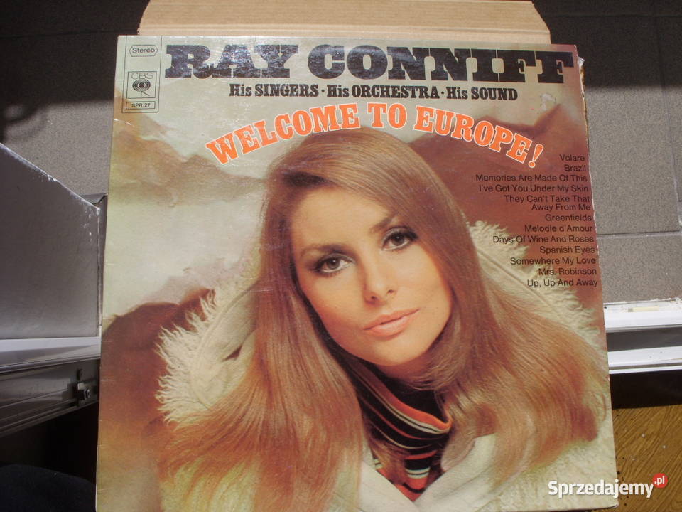 Jazz LP RAY CONNIFFWELCOME TO EUROPE SBS SPR 27 Wołów