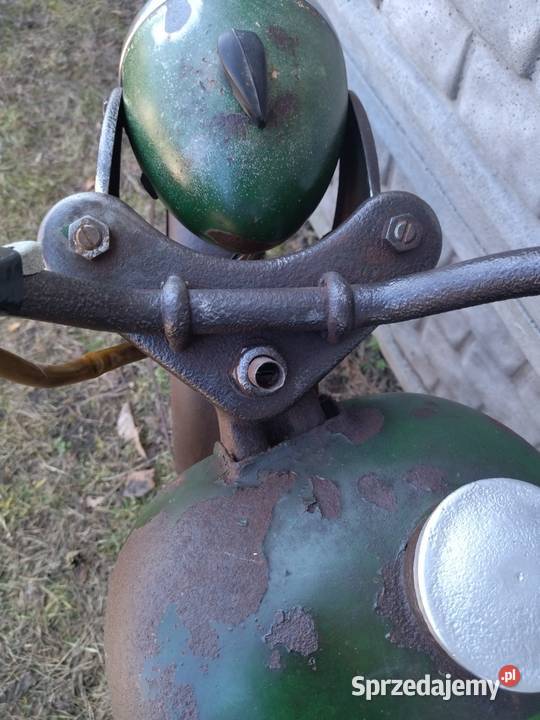 WSK 125 M06 z 1956 zielona WFM 125 SHL Radomsko