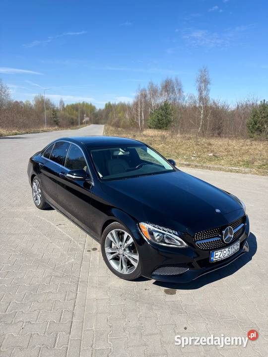 Piękne W205 C300 czujnik martwego pola Łódź