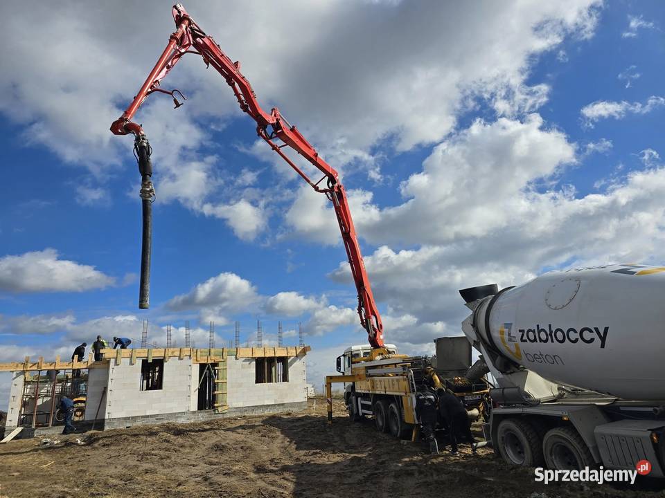 Beton towarowy piasek kruszywo żwir cement Dobre Miasto
