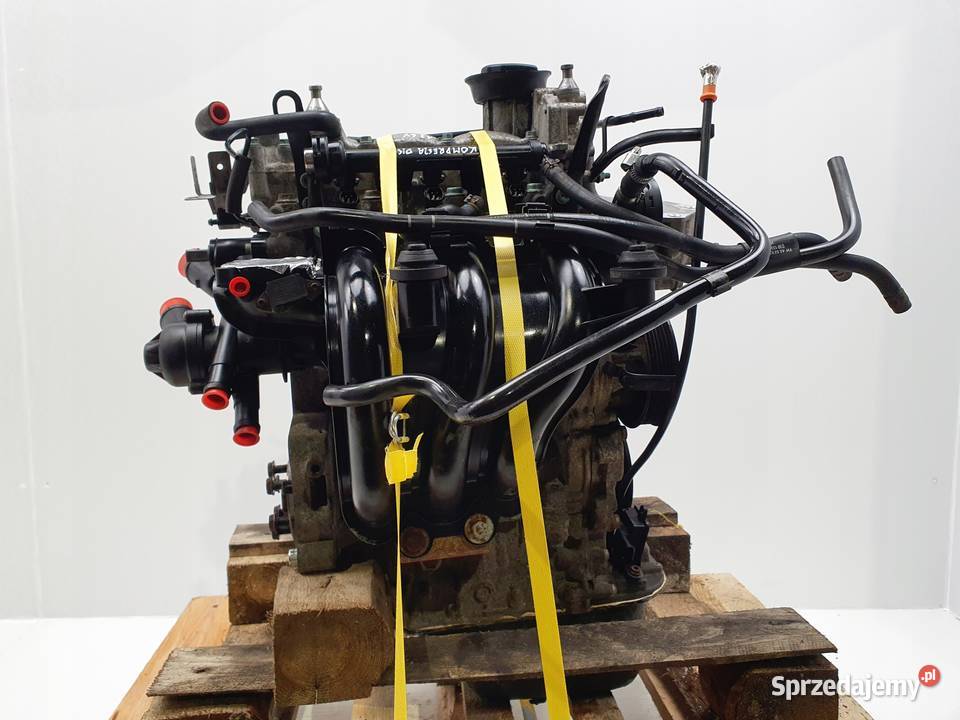 SILNIK KOMPLET VW Polo IV 12 6V 54 ładna Rudka