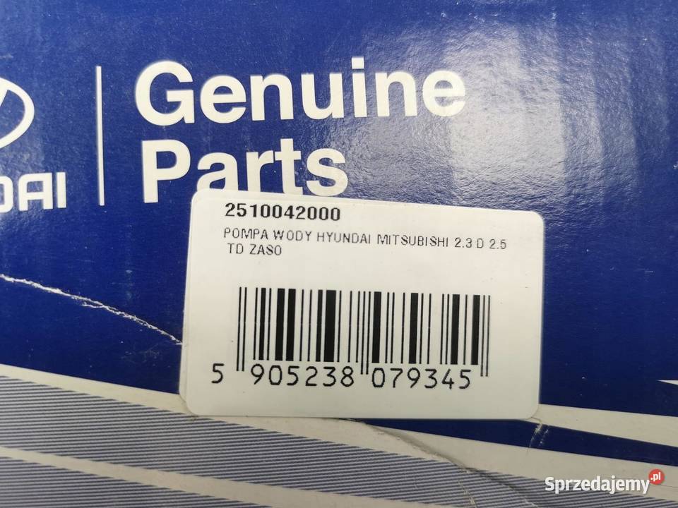 POMPA WODY HYUNDAI MITSUBISHI 23 D 25 TD ASO sprzedam