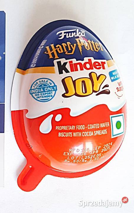 Kinder Joy Harry Potter Ferrero Indie 9 lat+ Gliwice