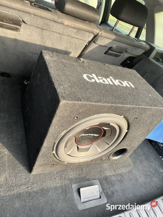 Subwoofer Pioneer 1300wwzmacniacz mac audio Kobyłczyce