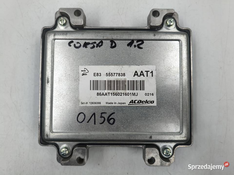 Sterownik Silnika Opel Corsa D 12 16v A12XER