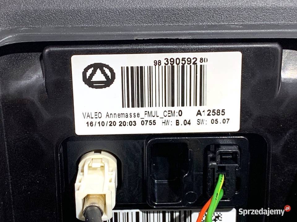 WYŚWIETLACZ CITROEN C4 CACTUS 9839059280 EKRAN podkarpackie