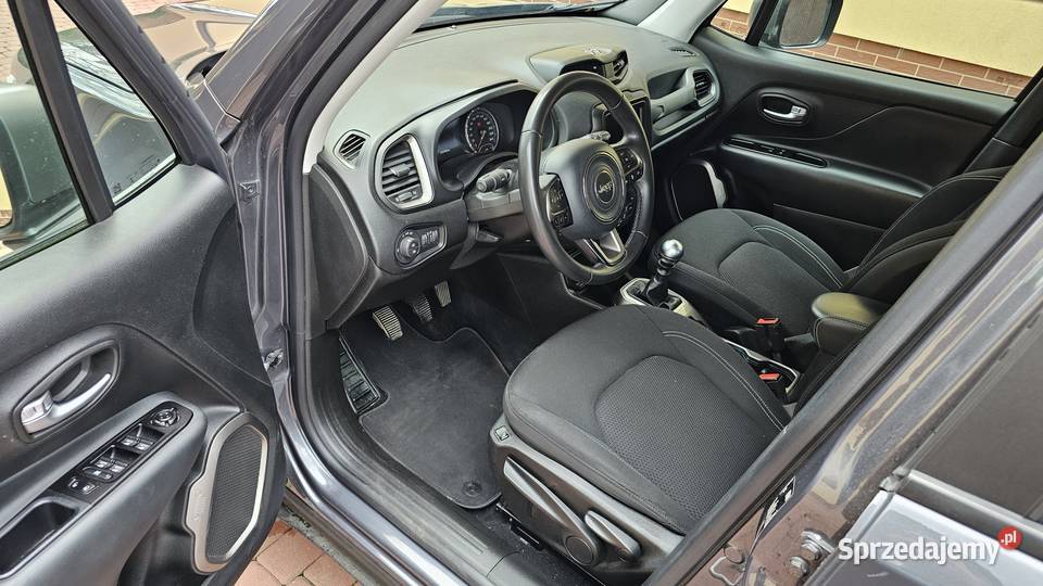 Jeep Renegade 16MJT 130 2021r Limited Oryginał z welurowa tapicerka Zarszyn