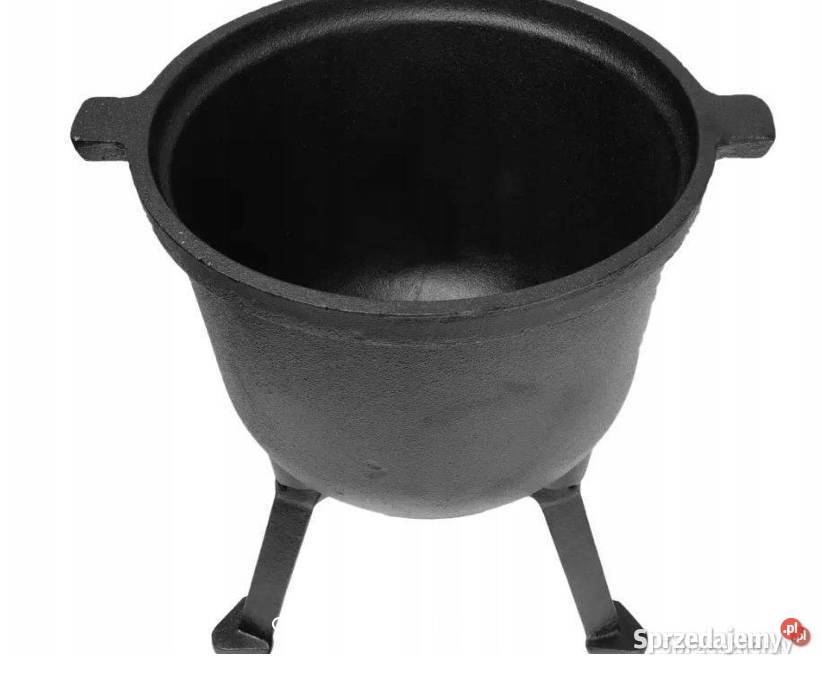 139 Wyprzedaż magazynu Kociołek 5 litrów żeliwny Zabrze