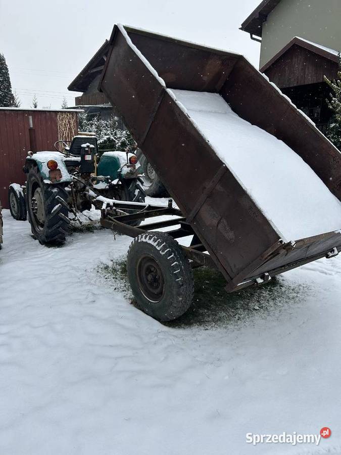 Przyczepa sam wywrot rolnicza Zator