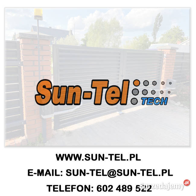 AUTOMATYKA DO BRAMY WJAZDOWEJ GARAŻOWEJ MONTAŻ Legionowo sprzedam