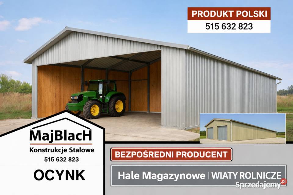 Drewnopodobny Garaż Blaszany Szybka Realizacja Sprzedaż Garaże i miejsca postojowe Wysokie Mazowieckie