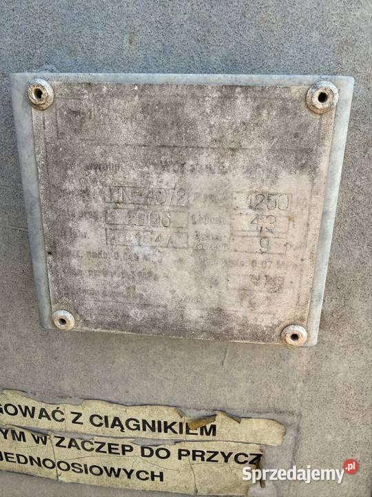 Beczkowóz meprozet PN 40 4300L Nawożenie łódzkie Łowicz