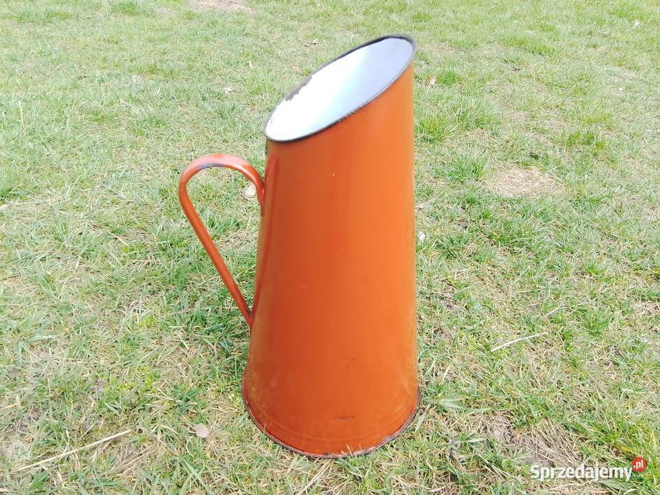 Dzban konwia bańka konewka emalia art deco Namysłów
