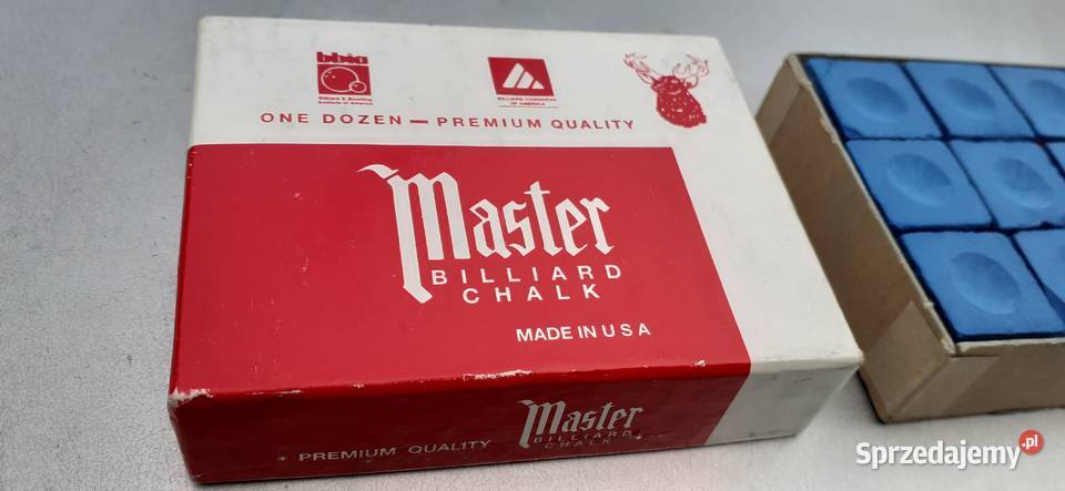 Kreda Master do bilardasnookera12 USApremium Tuszkowo