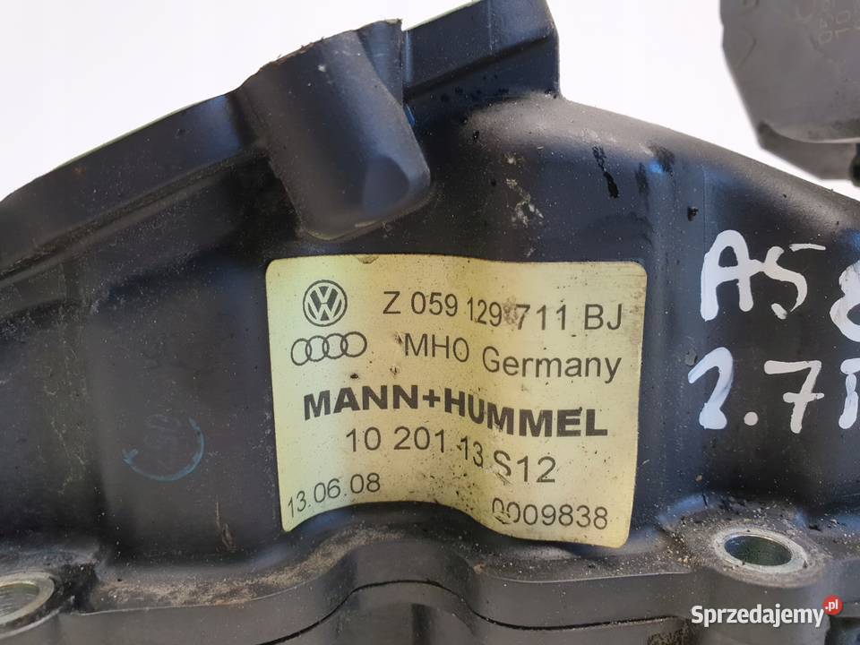 Audi A5 8T 27 TDI KOLEKTOR SSĄCY 059129711BJ Rudka