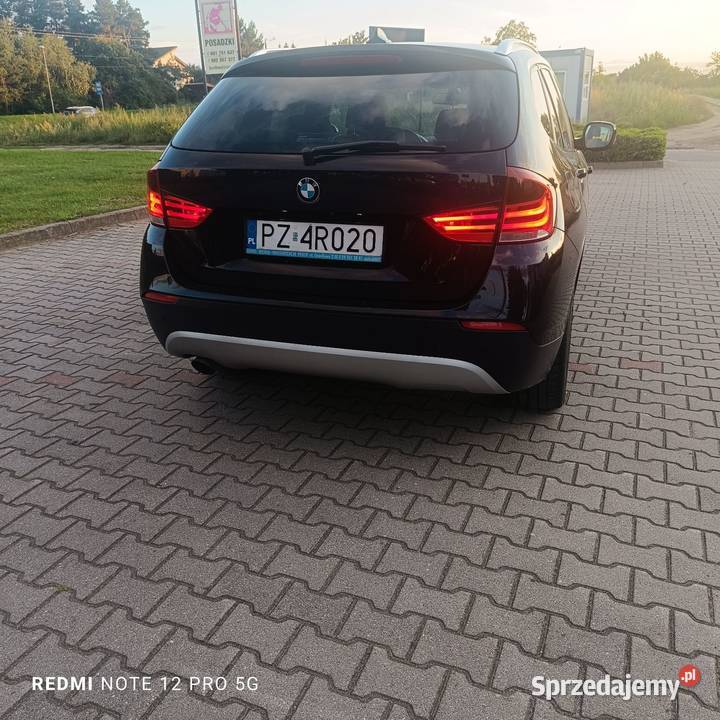 Sprzedam BMW X1 w b dobrze wyposażony skórzana tapicerka Pobiedziska