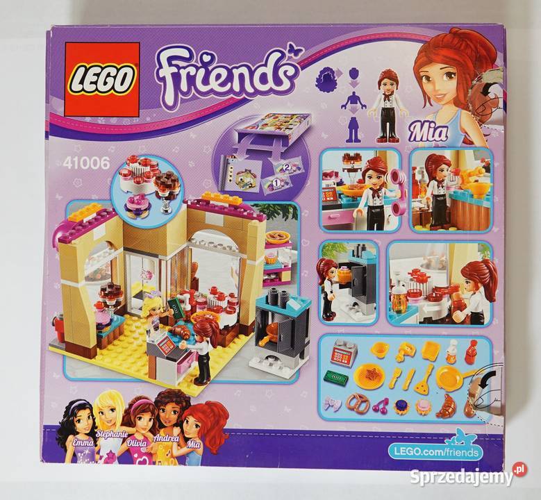 LEGO Friends Piekarnia 41006 KOMPLETNY zestaw z Gdynia sprzedam