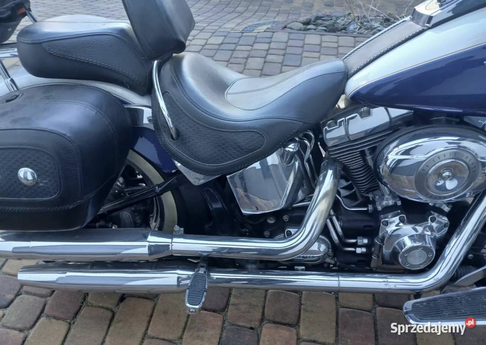 HarleyDavidson FLHXS Special chopper śląskie Ogrodzieniec