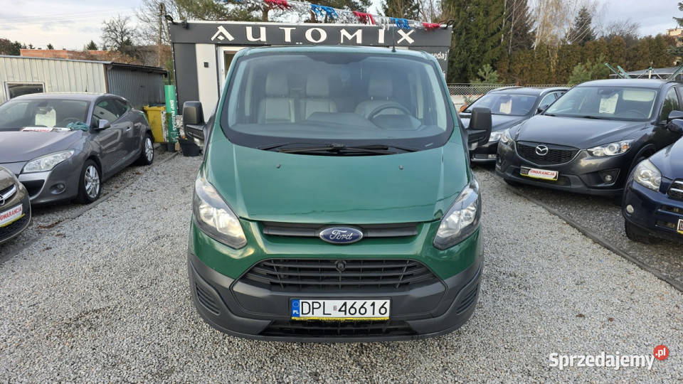 Ford Transit Custom Brygadówka 6 os HAK Skóry VAT marża Świdnica